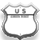 US Highways Logo Navigate Americas Roads